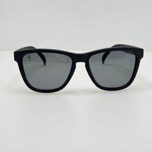 Goodr Sunglasses Back 9 Blackout Black W/ Bag